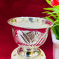 100% Pure Fine Silver Floral Pattern Chandan Cup