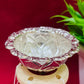 100% Pure Fine Silver Designer Plate/Bowl for Pooja In USA
