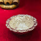 100% Pure Fine Silver Designer Plate/Bowl for Pooja In Surprise