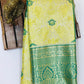 Charming Yellow Color Kanchi Silk Saree With Zari Work In Near Me