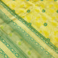 Yellow Color Kanchi Silk Saree With Zari Work For Women In Yuma