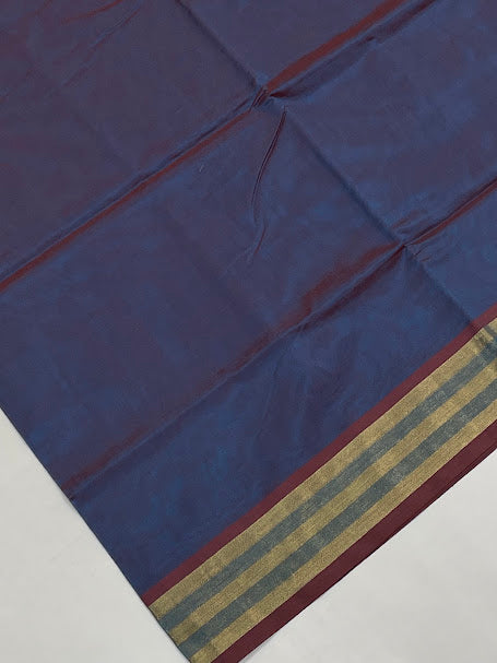 Cotton Saree With Zari Work In Yuma