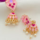 Gorgeous Pink Enamel Earrings Near Me