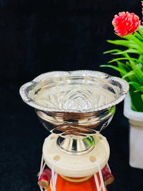 100% Pure Fine Traditional Silver Bowl 