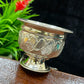 100% Pure Fine Silver bowls with flower petal motifs In Tempe