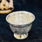 100% Pure Fine Silver bowls with flower petal motifs