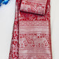 Alluring Pink Color Pure Kanchi Silk Silver Zari Work Saree For Women