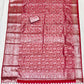 Alluring Pink Color Pure Kanchi Silk Saree For Women In Yuma