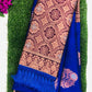 Charming Blue Color Fancy Design Art Silk Saree  In Tucson