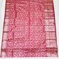 Alluring Pink Color Silver Zari Work Saree For Women In Chandler