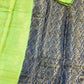 Attractive Blue Color Banarasi Soft Silk Saree With Contrast Green Border Near Me
