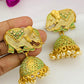 Elephant Earrings With Jhumkas In USA