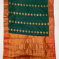 Green Color Soft Silk Saree In Chandler