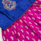 Blue And Pink Color Georgette With Embroidery Work Girls In Peoria