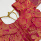 Pink Colored Art Silk Half Saree Set With Zari Work In Suncity