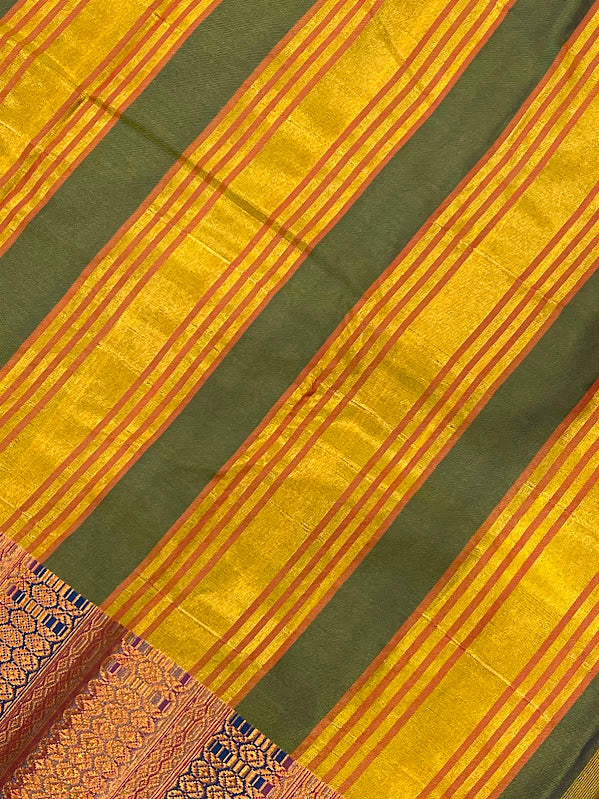 Yellow Color Soft Silk Saree In Suncity