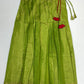 Green Colored Art Silk Half Saree Set In Suncity