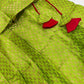 Green Colored Art Silk Half Saree Set In Chandler