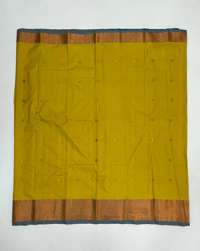 Yellow Color Soft Silk Saree In Chandler