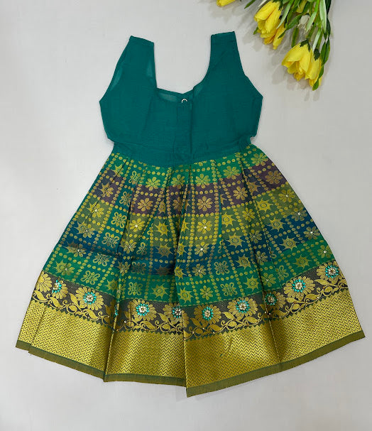 Soft Silk Langa Set With Embroidery Work In Yuma