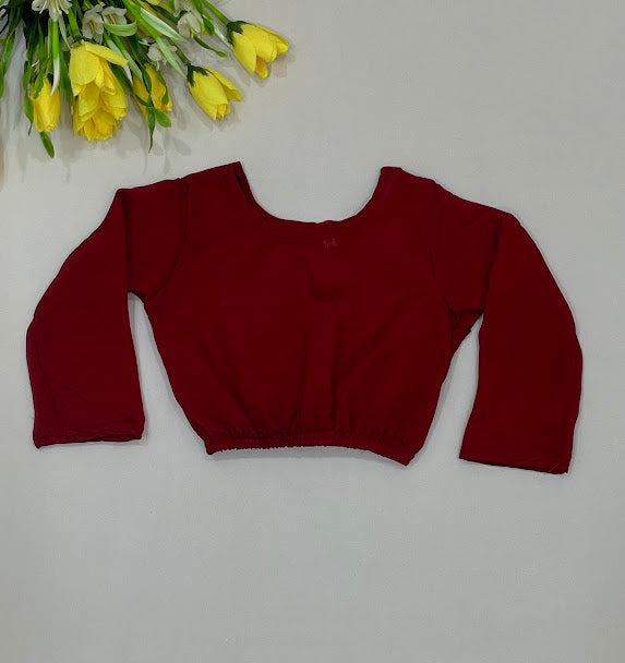 Maroon Color Sequins Work Palazzo Suits In Yuma