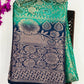 Magnificent Light Green Color Banarasi Soft Silk Saree With Contrast Brocade Blouse Near Me