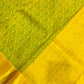 Green Color Kanchi Silk Saree With Gold Zari Work In Surprise