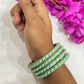 Pleasing Pista Green Color Bangles In USA