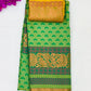 Charming Green Color Self Pattern And Zari Work With Kanchi Soft Silk Saree For Women