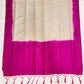 Cream Color Soft Silk Saree For Women In Paradise Valley 