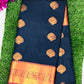 Tree Designed Soft Silk Saree In USA