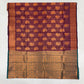 Elegant Dark Purple Color Art Silk Saree Golden Zari Border In Arizona