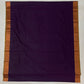 Dark Purple Color Pure Kanchi Silk Zari Border Work Saree In Chandler