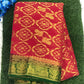 Georgette Saree With Gold Printed Work For Women In USA