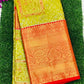 Green With Red Commination Saree In USA