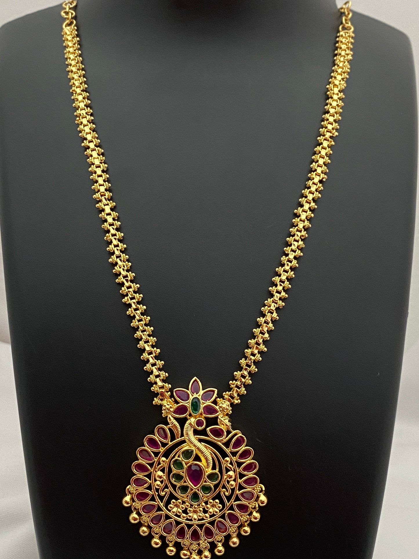 Gold Plated Long Chain Necklace Sets In USA