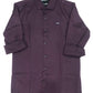 Appealing Violet Colored Full Sleeve Shining Shirt For Men