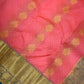 Pink Color Pure Kanchi Silk Gold Zari Work Saree In Suncity