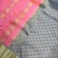 Pink Color Pure Kanchi Silk Gold Zari Work Saree In Phoenix