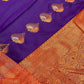 Purple Color Soft Silk Saree In Mesa
