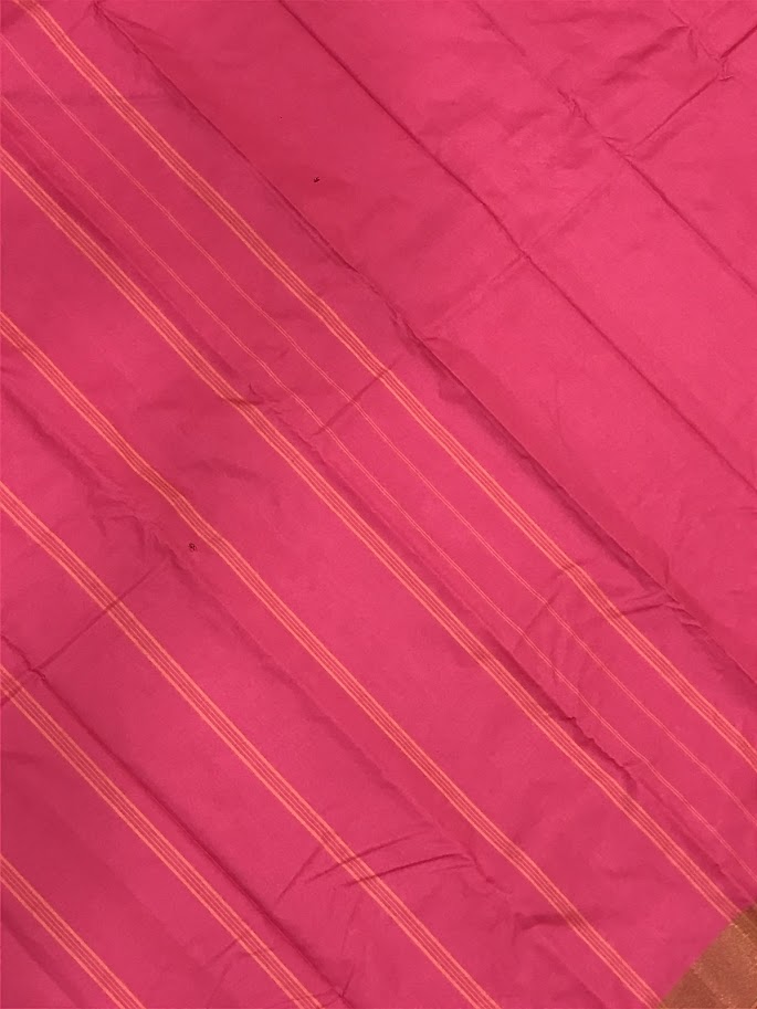 Pink Color Plain Art ilk Saree In Peoria