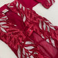 Dark Pink Color Sharara Set With Embroidery Work In Yuma