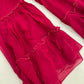 Dark Pink Color Sharara Set In Tempe