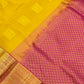 Mustard Yellow Color Pure Kanchi Silk Gold Zari Work Saree In Chandler