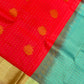Red Color Pure Kanchi Silk With Gold Zari Work Saree In Suncity