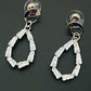 Attractive White Stone Earrings In USA