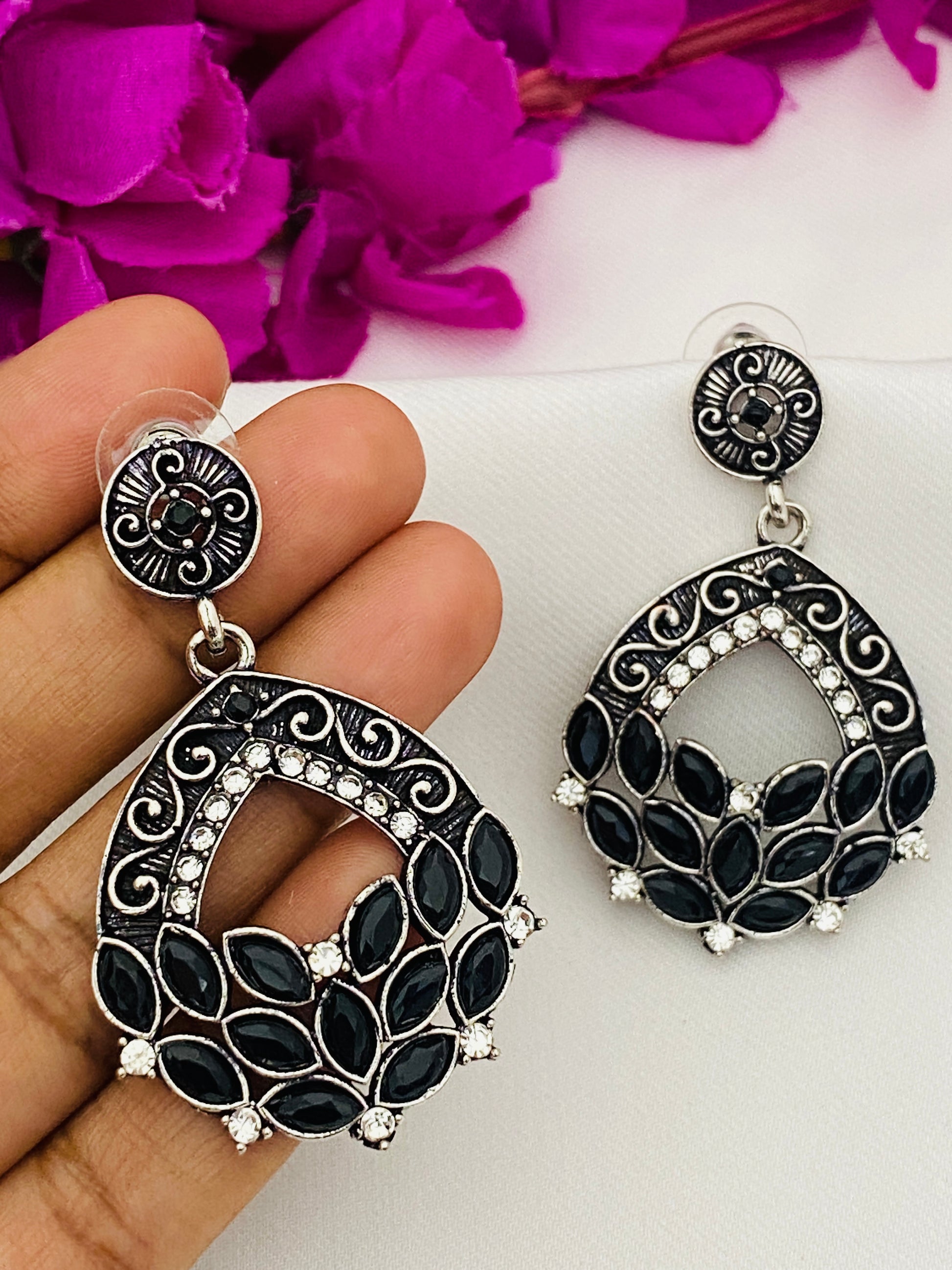 Beautiful Silver Plated Earrings In USA