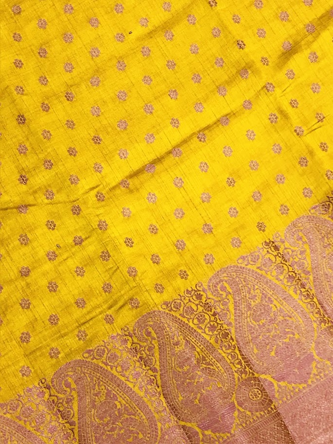 Floral Designed Art Silk Saree In Williams