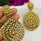 Attractive  Antique Gold Round Drop Earrings In USA