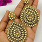 Alluring Antique Gold Round Drop Earrings Near Me